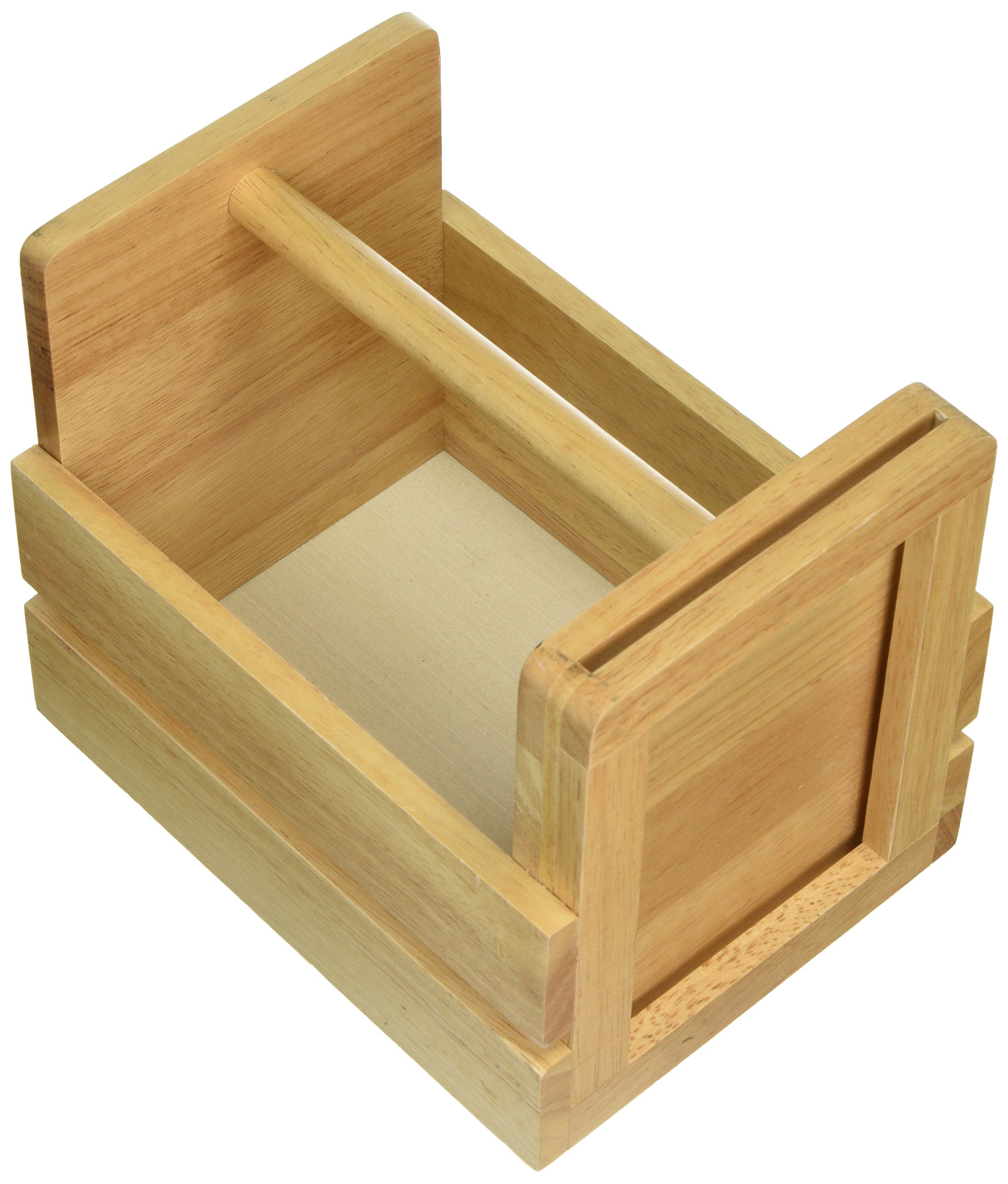 Zodiac RWCH2017 Wooden Condiment Caddy with menu/sign holder