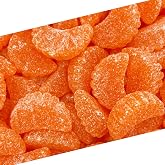 Orange Slices, Jelly Candy, Naturally Flavored, 2 Lb bag | Gelatin Free Old Fashioned Candy