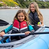 Osprey Kids Buoyancy Aid 50N PFD Youth Vest Kayaking Paddling Red view 3