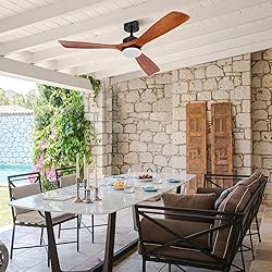 VONLUCE Ceiling Fans with Lights, 52 Inch Ceiling