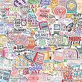 300 PCS Mental Health Stickers, Vinyl Therapy Stickers for Mental Health Journal, Positive Quote Decals for Adult, Therapist Gifts, Journals, Laptops, Water Bottles