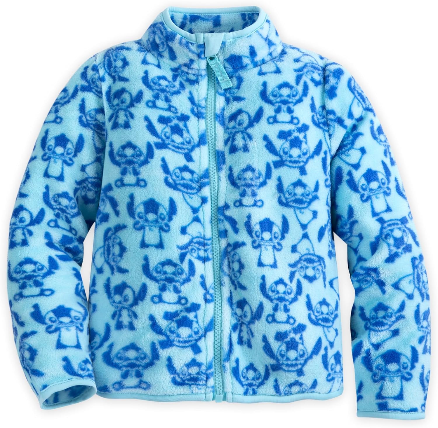 Disney Stitch Fleece Jacket for Girls Blue Clothing