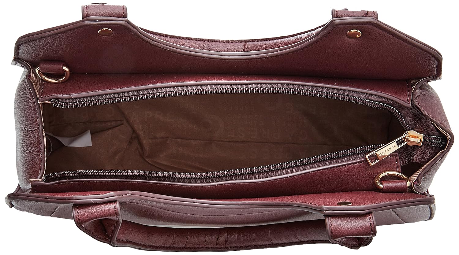 caprese lian women's satchel (light grey)