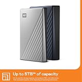 WD 2TB My Passport Ultra Portable External Drive USB-C Windows Mac Ready view 3