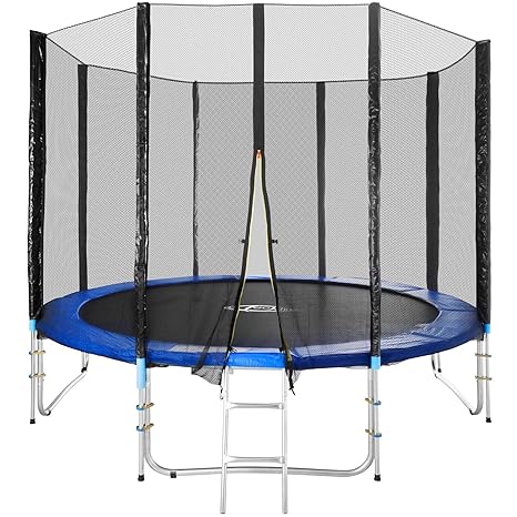 TecTake Outdoor Trampolin Gartentrampolin Komplettset - Diverse Größen -