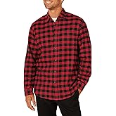 Amazon Essentials Men's Long-Sleeve Flannel Shirt