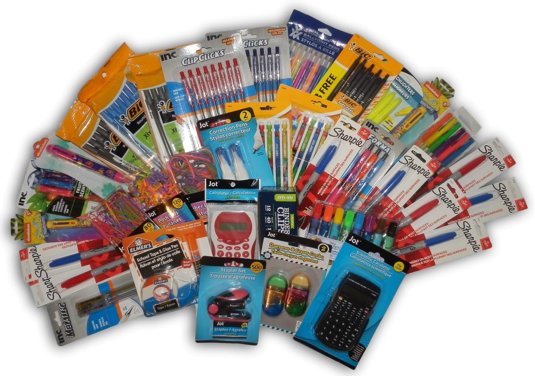 Ultimate Essential Office College School Supply Bundle of 36 packs of various items