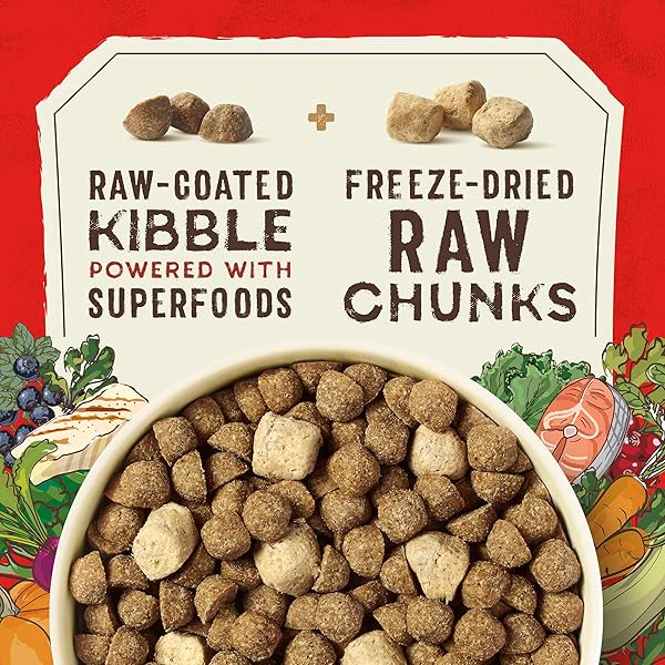 STELLA & CHEWY’S SUPERBLENDS RAW BLEND WHOLESOME GRAINS WILD-CAUGHT WHITEFISH & SALMON RECIPE WITH SUPERFOODS, 3.25 LB. BAG