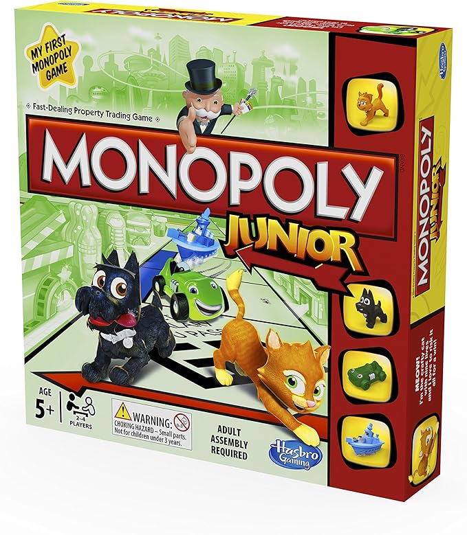 Monopoly - Junior (Hasbro A6984105): Amazon.es: Juguetes y juegos