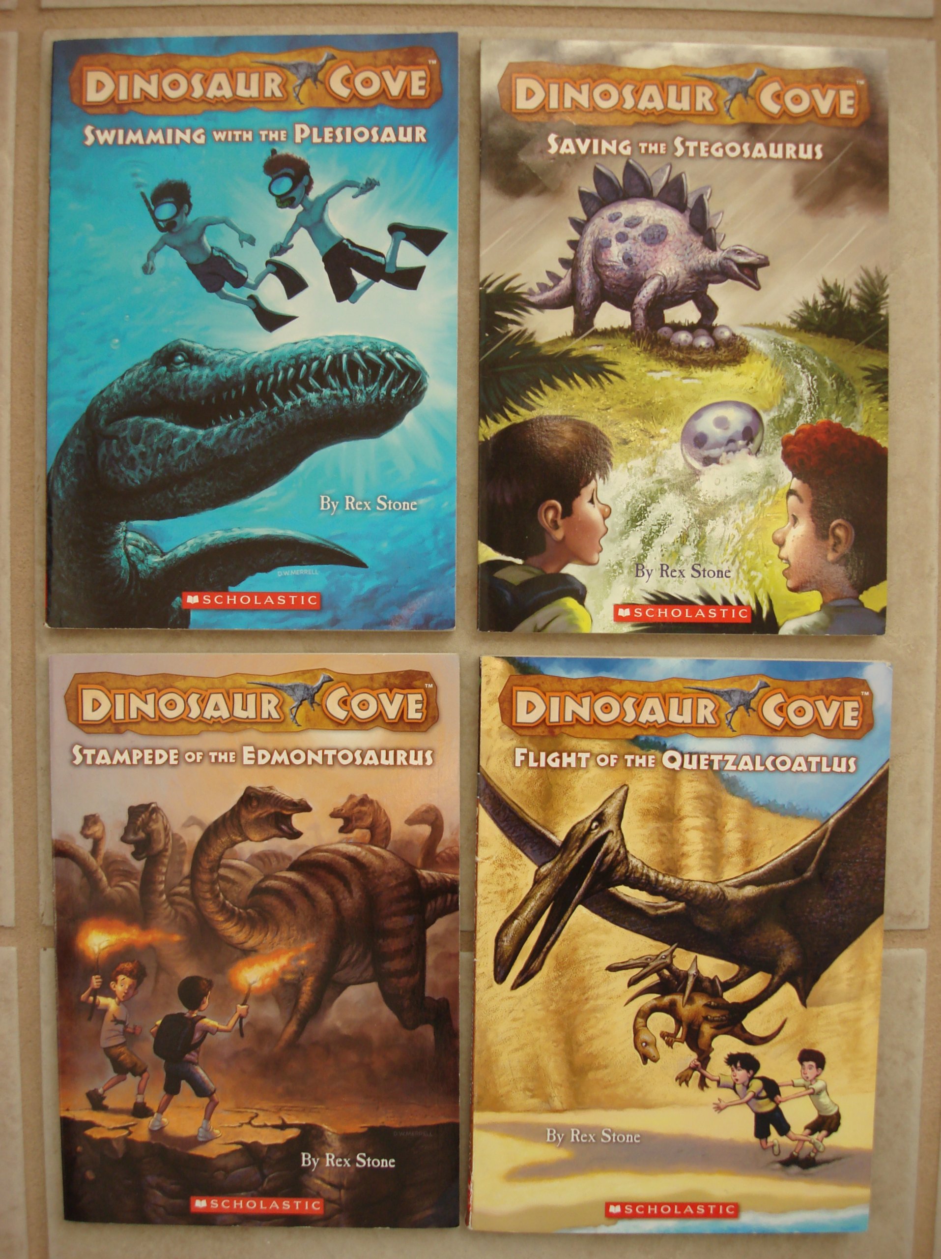 Dinosaur Cove Set Of 4 Chapter Books 4 Flight Of The - 