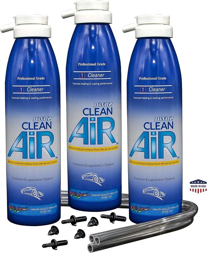 Amazon Com Dwd2 Clean Air Premium Automotive Foaming Ac Evaporator Coil Cleaner Regular Renew Your Air Conditioner 3 Pack Automotive