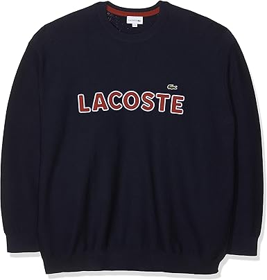 lacoste red jumper
