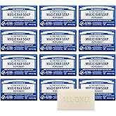 Dr. Bronner's Pure-Castile Magic Bar Soap (Peppermint, 5oz, 12-Pack) – Made with Regenerative Organic Certified Oils, Soap Bars for Men & Women, Vegan, Cruelty-Free, Non-GMO