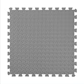 IncStores 5/8 Inch Thick Diamond Soft Foam Flooring Tiles | High-Density Interlocking Foam Tiles for Rugged Style in Your Home Gym, Playroom, and More