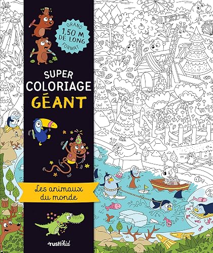 Download Super coloriage géant : les animaux du monde PDF