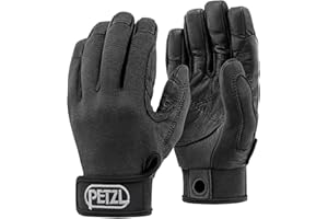 Petzl CORDEX Gloves - Lightweight, Breathable Leather Belay Gloves for Climbing and Rappelling
