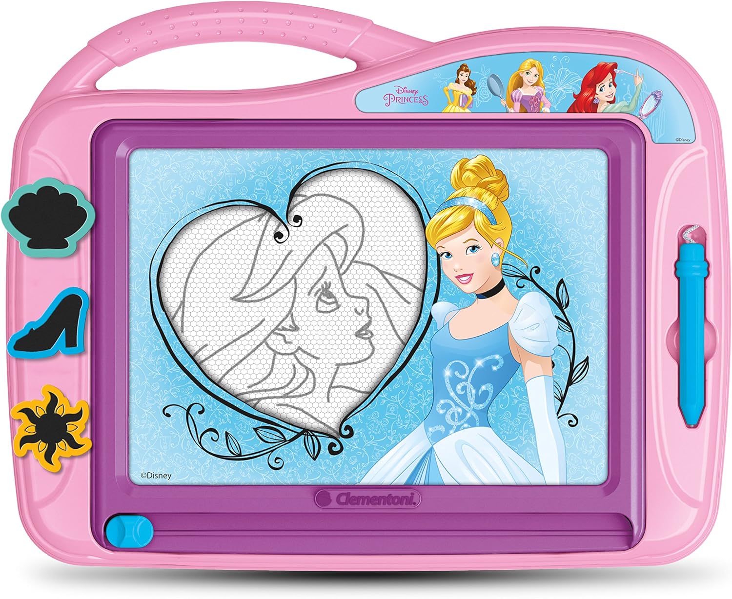 Clementoni 15165 Princess Drawing Board Amazon.co.uk Toys
