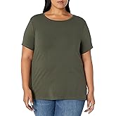 Amazon Essentials Women's Short-Sleeve Crewneck T-Shirt