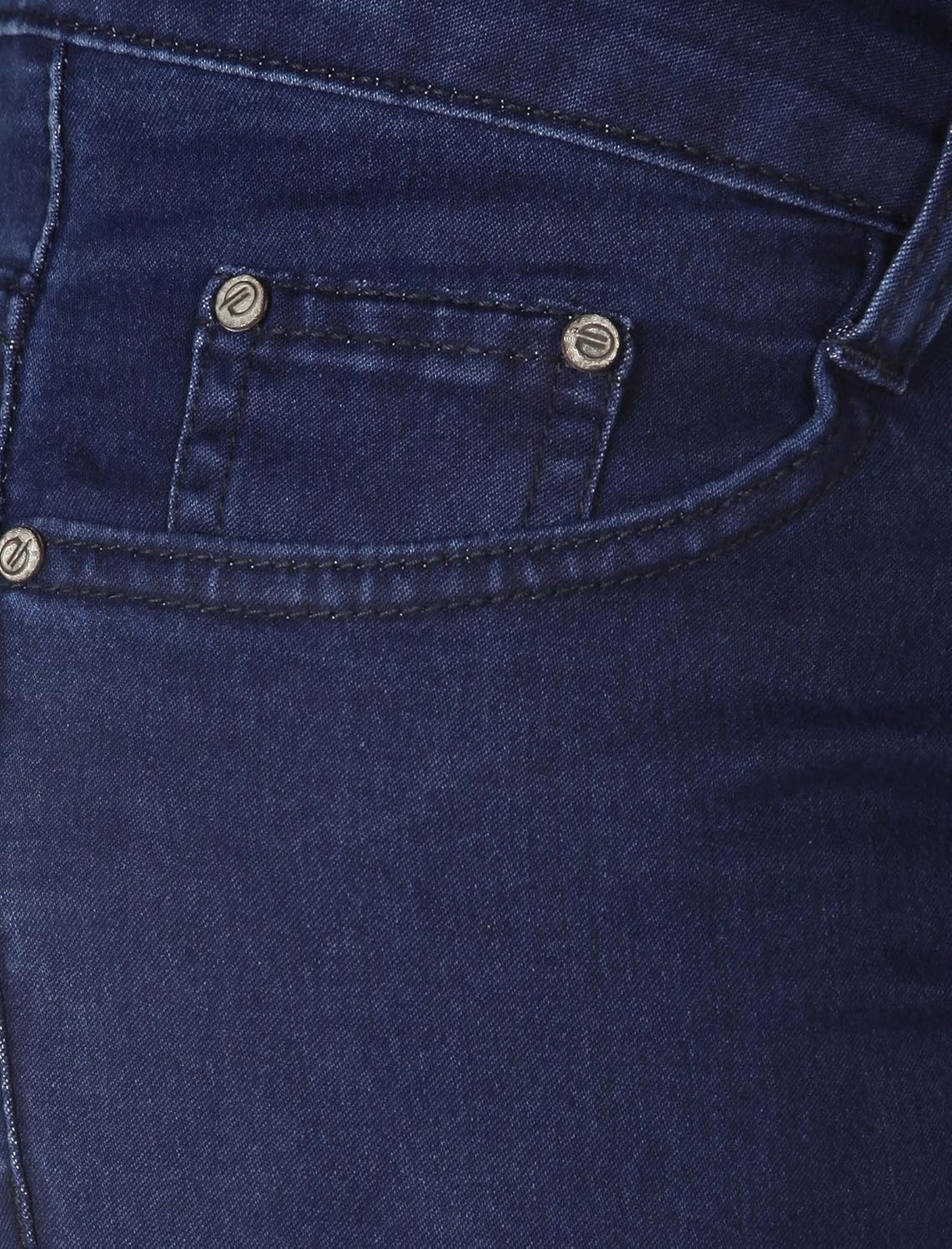 flirt nx women's denim stretchable dark blue slim fit jeans