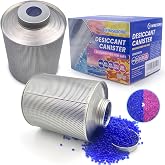 Wisesorb 800 Gram Gun Safe Dehumidifier, 1 Pack of 1.77 LBS Rechargeable Dehumidifier Blue to Pink Silica Gel Desiccant Moisture Absorbers, Dehumidifiers for Room, Bedroom, Safe, Closet, Bathroom, Car