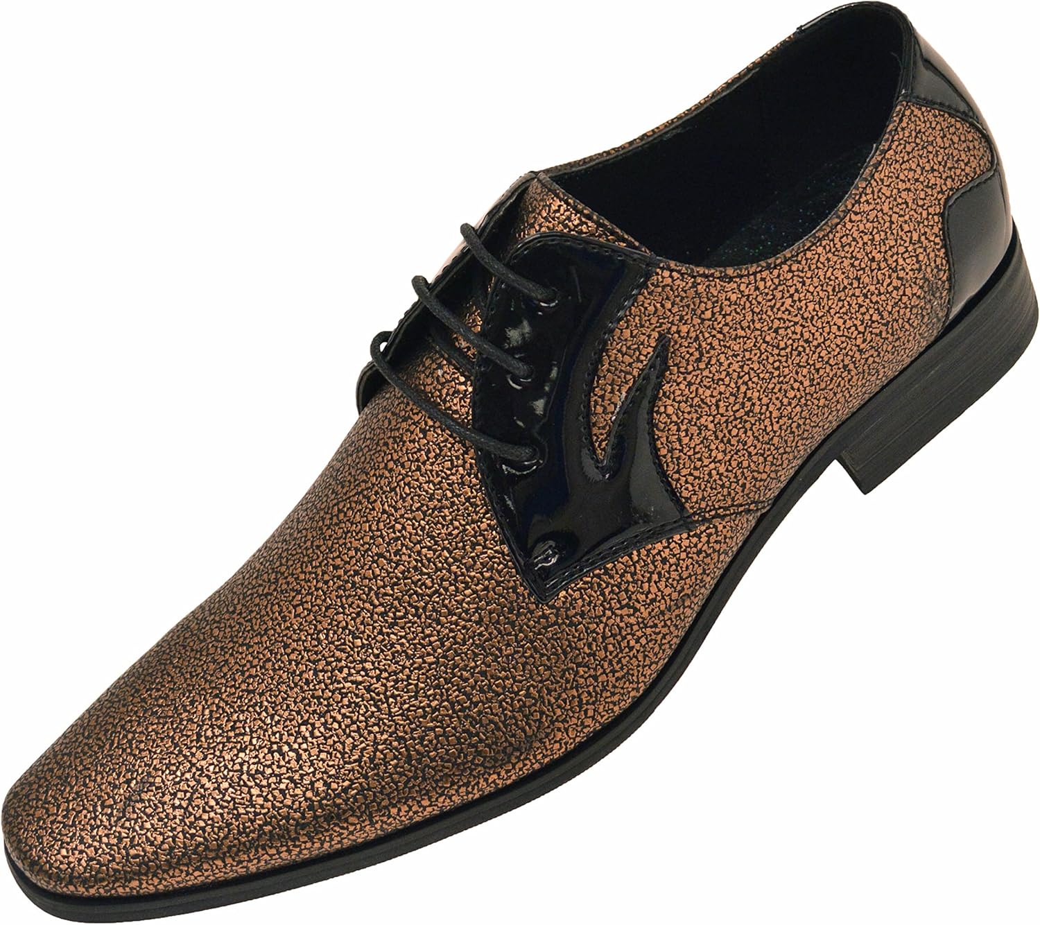 mens metallic dress shoes