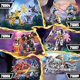 LEGO NINJAGO Kai’s Elemental Fire Mech Dragons Rising 71808 Kai Zane Jordana view 7
