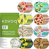 32 Pack Dexcom G7 Overpatches with Reusable Hardshell Cover (Fruit Food) | Dexcom G7 Adhesive Patches with Hard Cover, Reduce Compression Lows Shockproof Breathable and Hypoallergenic Up to 15 Days