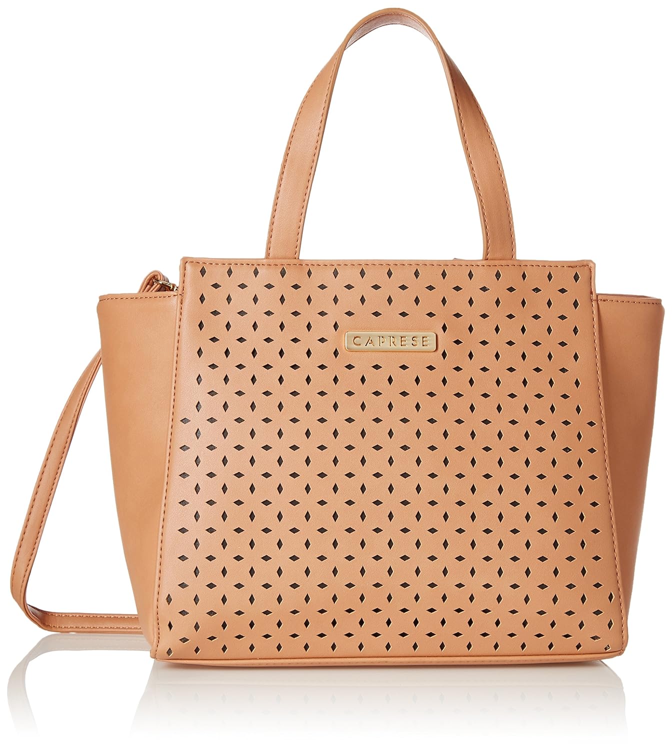 caprese cola women's satchel (almond) ()