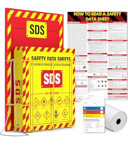 Amazon.com: Safety Data Sheet (SDS) Station Sign, 10