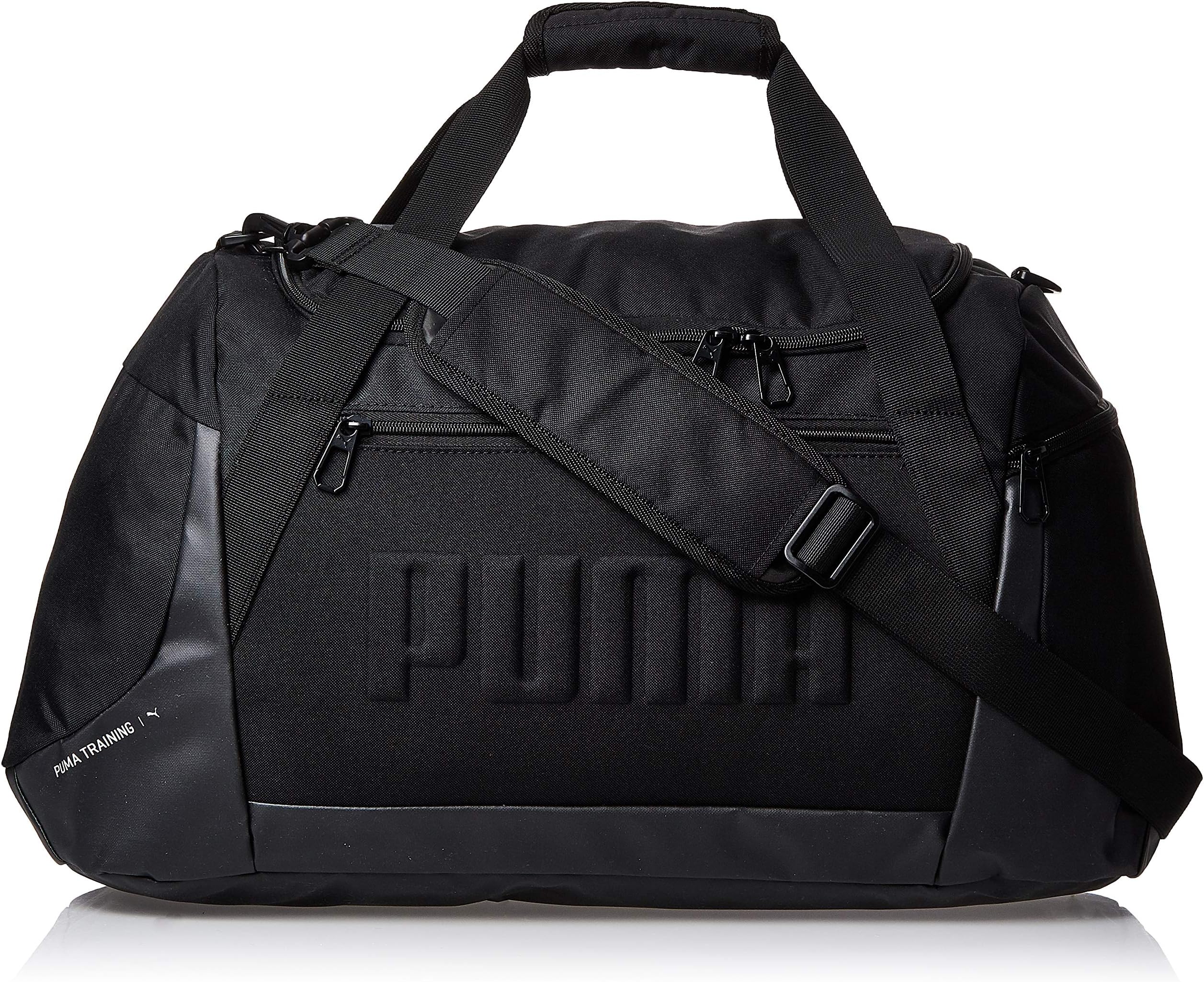puma black duffle bag