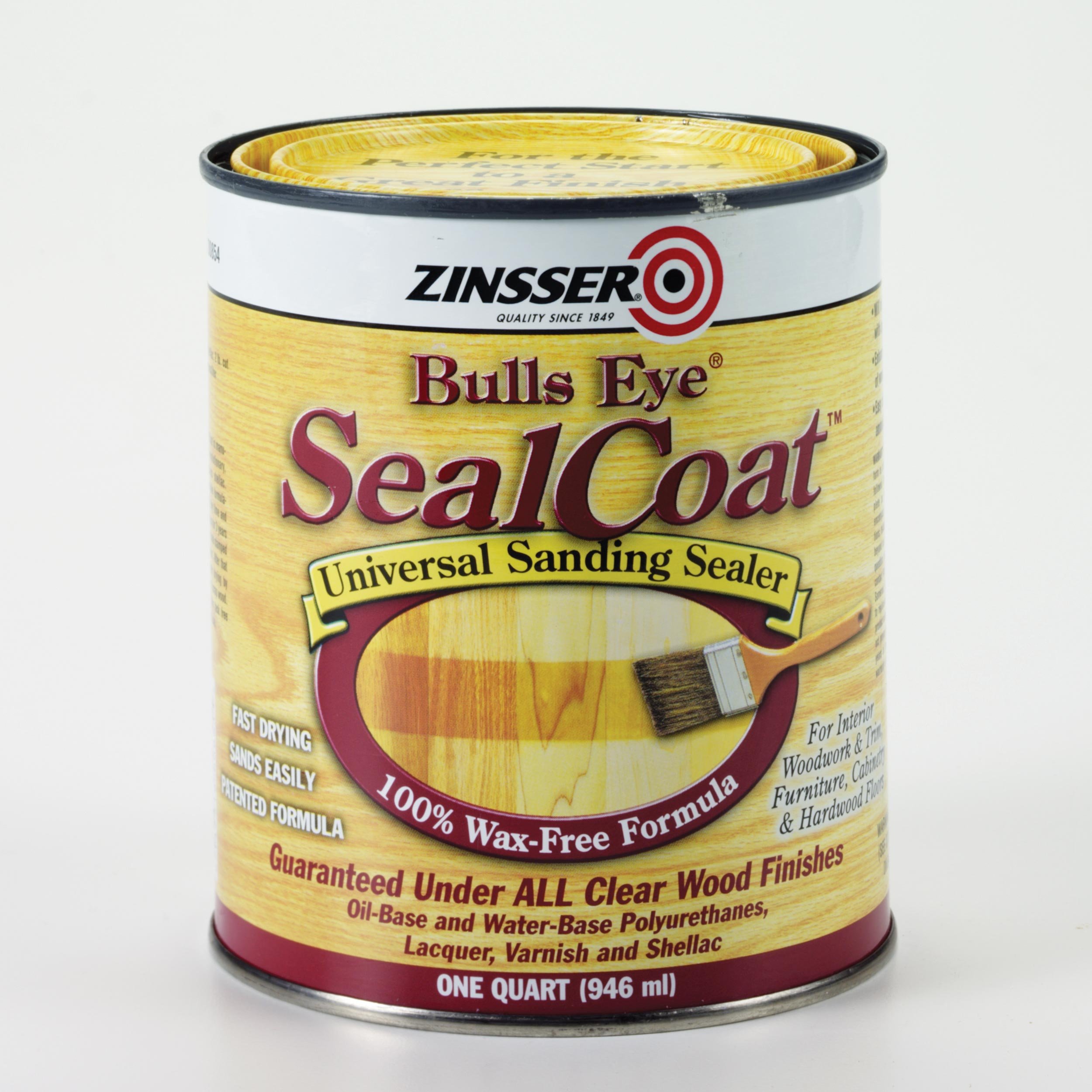 RustOleum Zinsser 854 1Quart Bulls Eye Sealcoat Universal Sanding