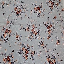 Texco Inc 55" Wide Printed 100% Rayon Challis