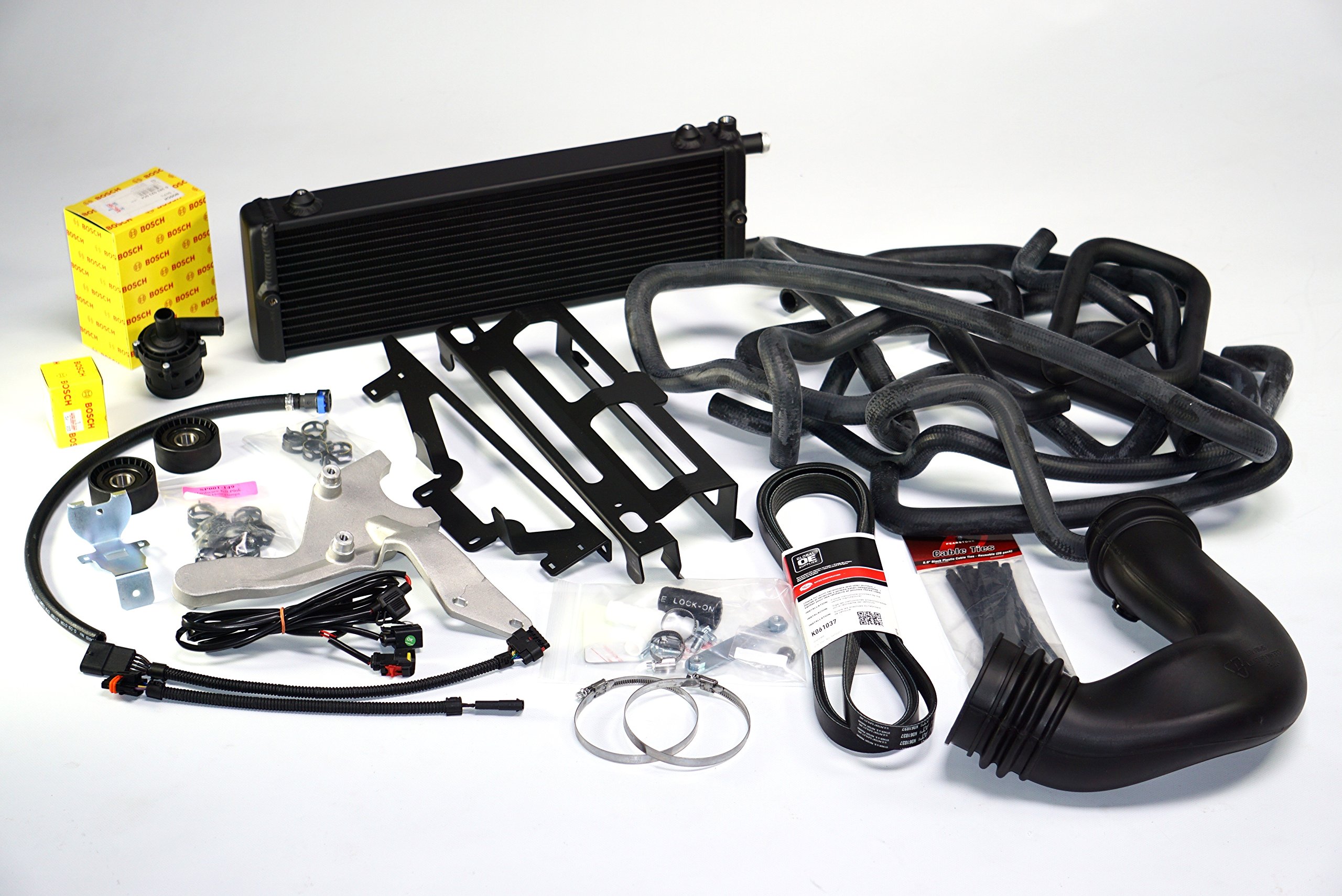 Sprintex 263A1003 Black Standard Supercharger system (Jeep JK 3.6L