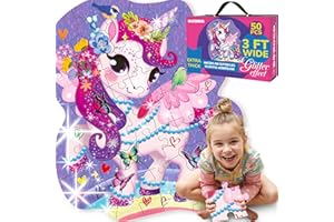 Quokka Giant Shaped Puzzles for Kids Ages 2-4 - 2x3 Feet 50 Piece Puzzles Toddlers 2 Years Old - Large Floor Educational Kids