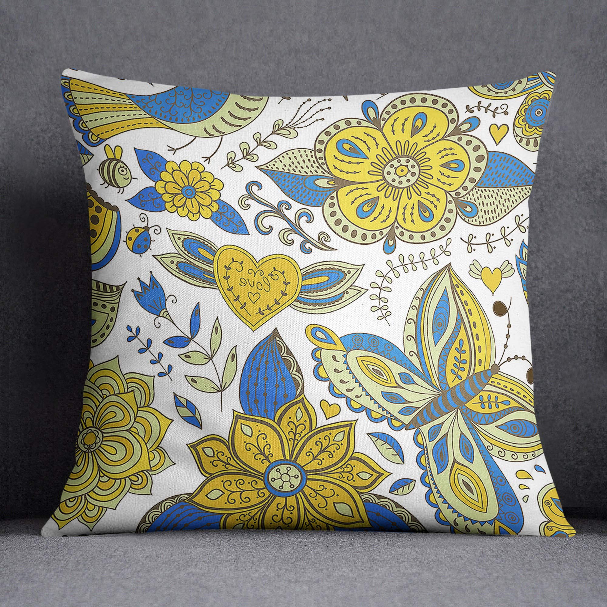 Bonamaison Decorative Cushion Cover, Multi, 45x45