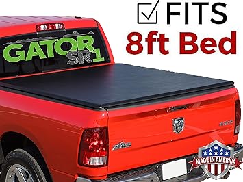 Amazon Com Gator Sr1 Roll Up Fits 2002 2008 Dodge Ram 8 Ft Bed Only Soft Roll Up Tonneau Truck Bed Cover 55205 Made In The Usa Automotive