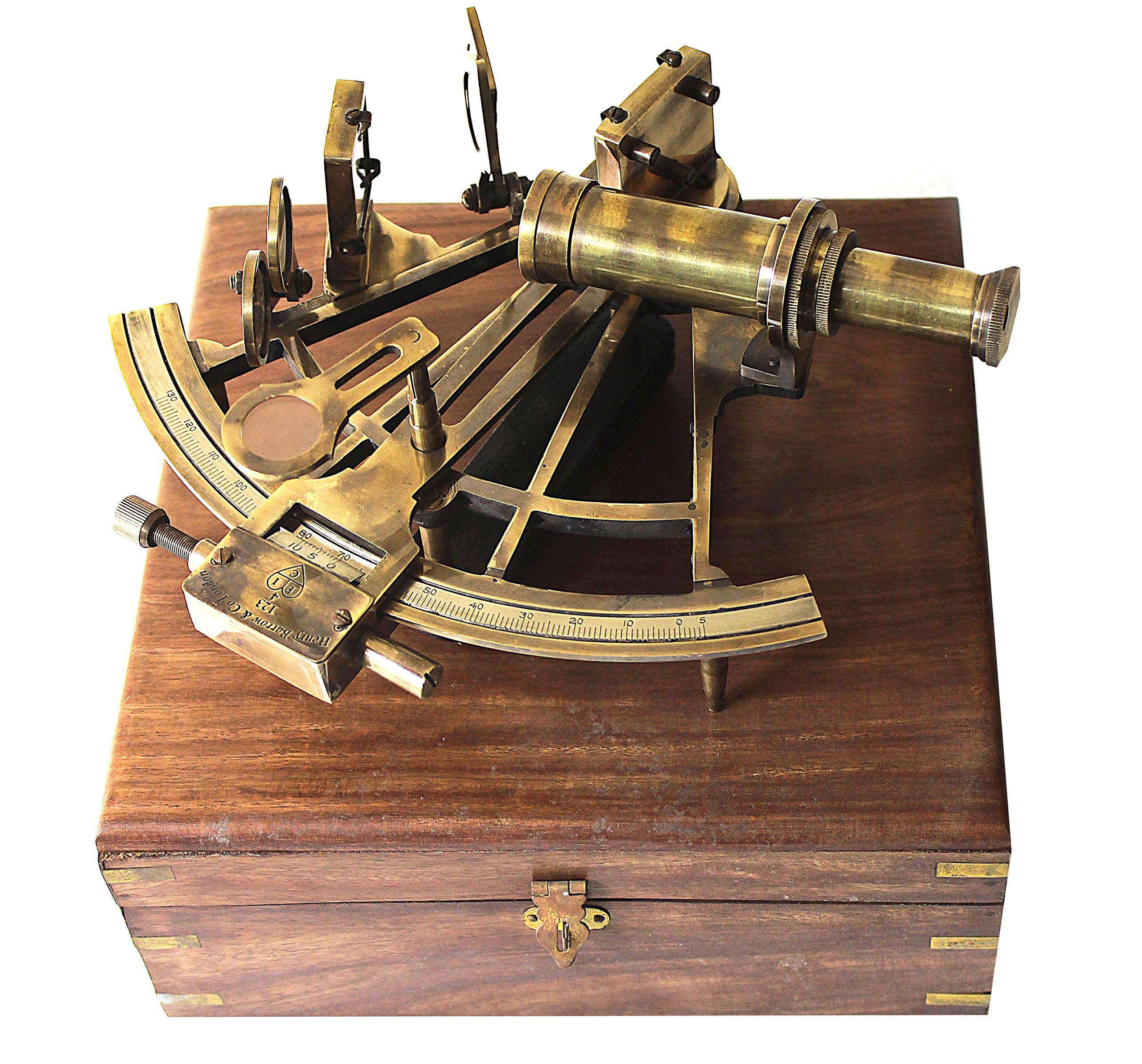 Heavy german Working model sextant marine sea collectible nautical gift