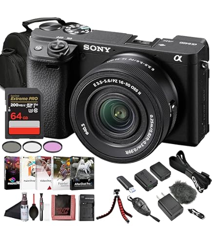 Amazon.com : Sony Alpha a6400 Mirrorless Digital Camera with 16