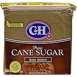 C&H, Cane Sugar, Dark Brown, 2lb Bag (Pack of 2)