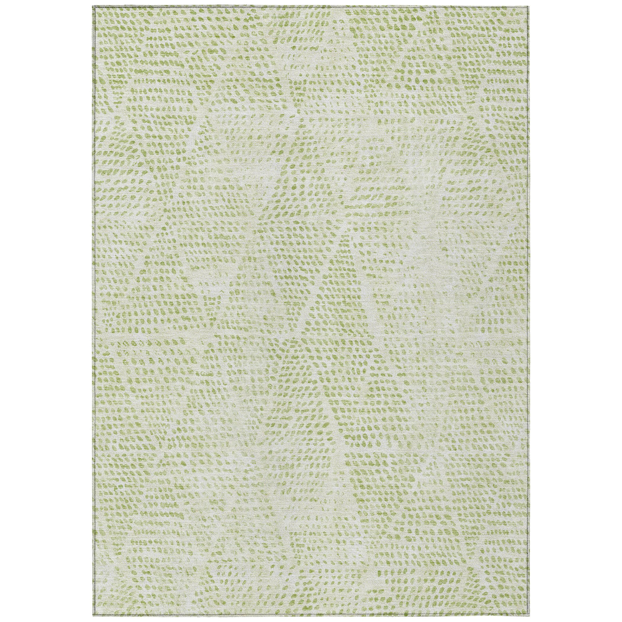 Photo 1 of **DIRT FROM TRANSPORT **Addison Rugs Chantille ACN591 Aloe 5' x 7'6" Indoor Outdoor Area Rug, Easy Clean, Machine Washable, Non Shedding, Bedroom, Living Room, Dining Room, Kitchen, Patio Rug