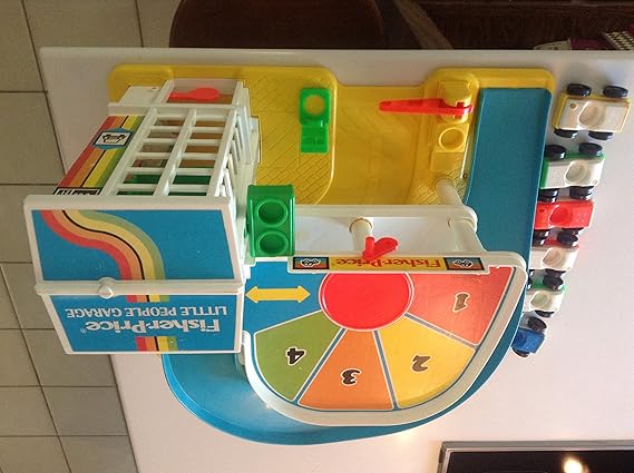 garage fisher price vintage
