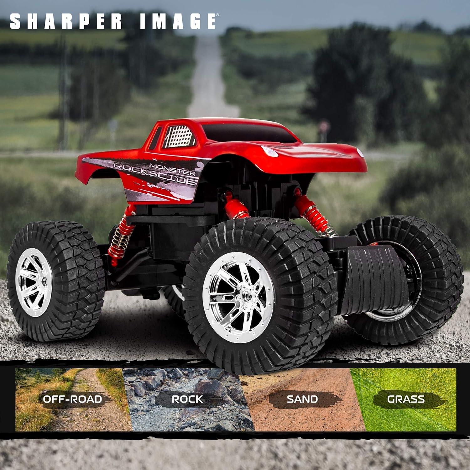 rc all terrain vehicle monster rockslide