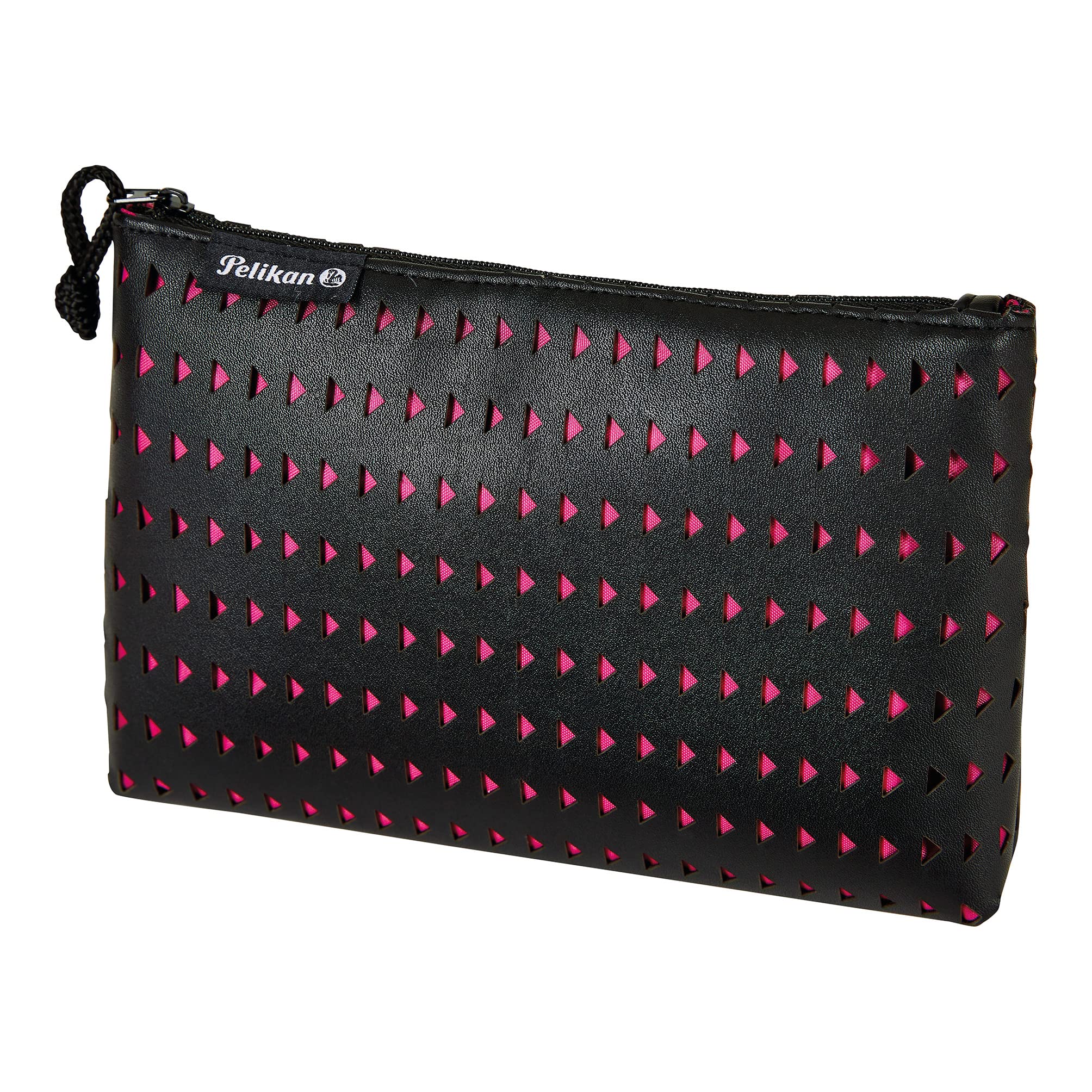 Pelikan 517621 Pencil Case Flat Laser Cut Black/Pink