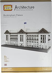 LOZ Mini Architecture Blocks Buckingham Palace Model London UK