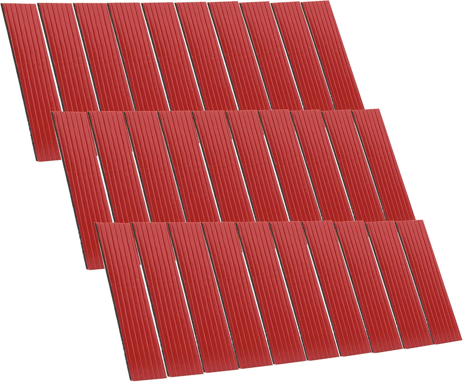 FEPITO 30 Pack Number Plate Sticky Pads Adhesive Double Sided Sticky Foam Pads for Car License Number Plate Fixing