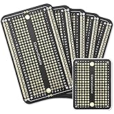 ElectroCookie Prototype PCB Solderable Breadboard for Electronics Projects Compatible for DIY Arduino Soldering Projects, Gol