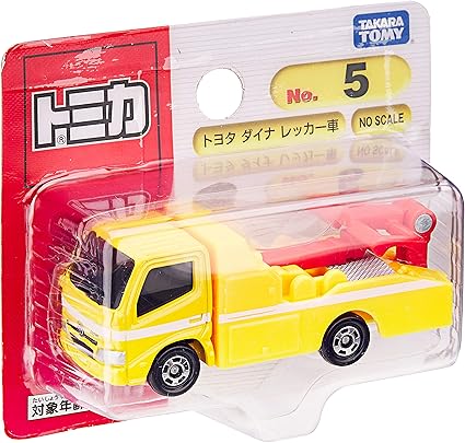 Amazon トミカ No 5 トヨタ ダイナ レッカー車 Bp ミニカー ダイキャストカー おもちゃ