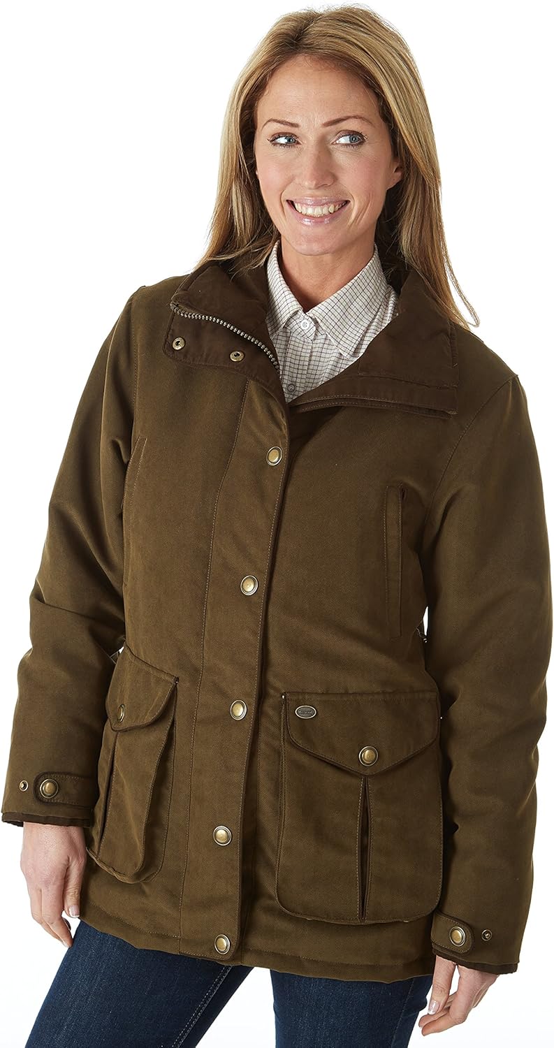 Sherwood Forest Women's Norwood Country Jacket-Moss Olive, Size 8: Amazon.co.uk: Clothing