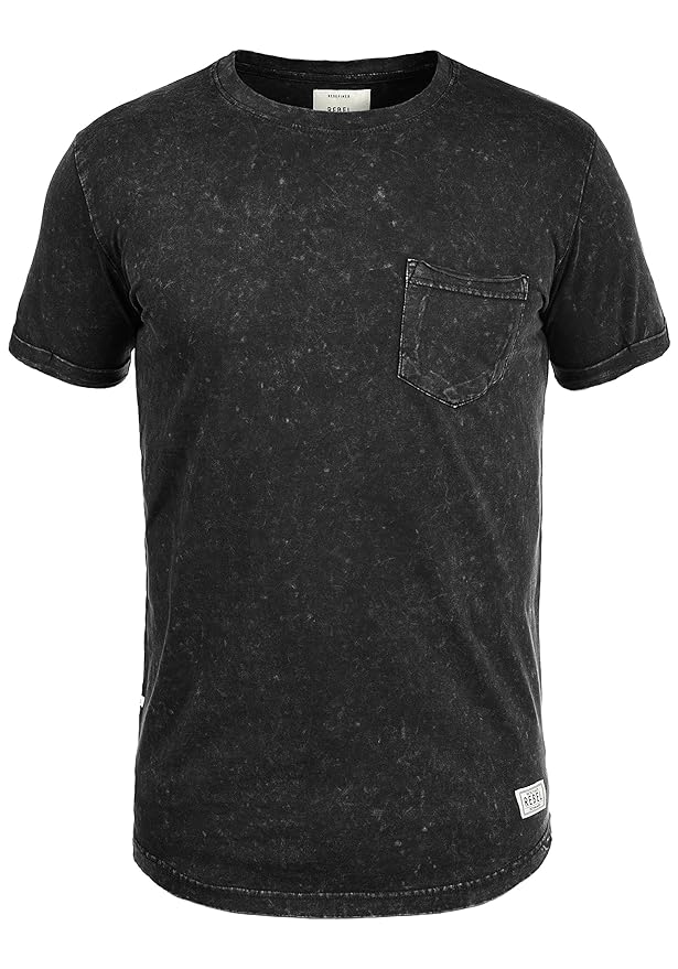 Redefined Rebel Myles Herren T-Shirt Kurzarm Shirt Mit Rundhalsausschnitt Aus 100% Baumwolle
