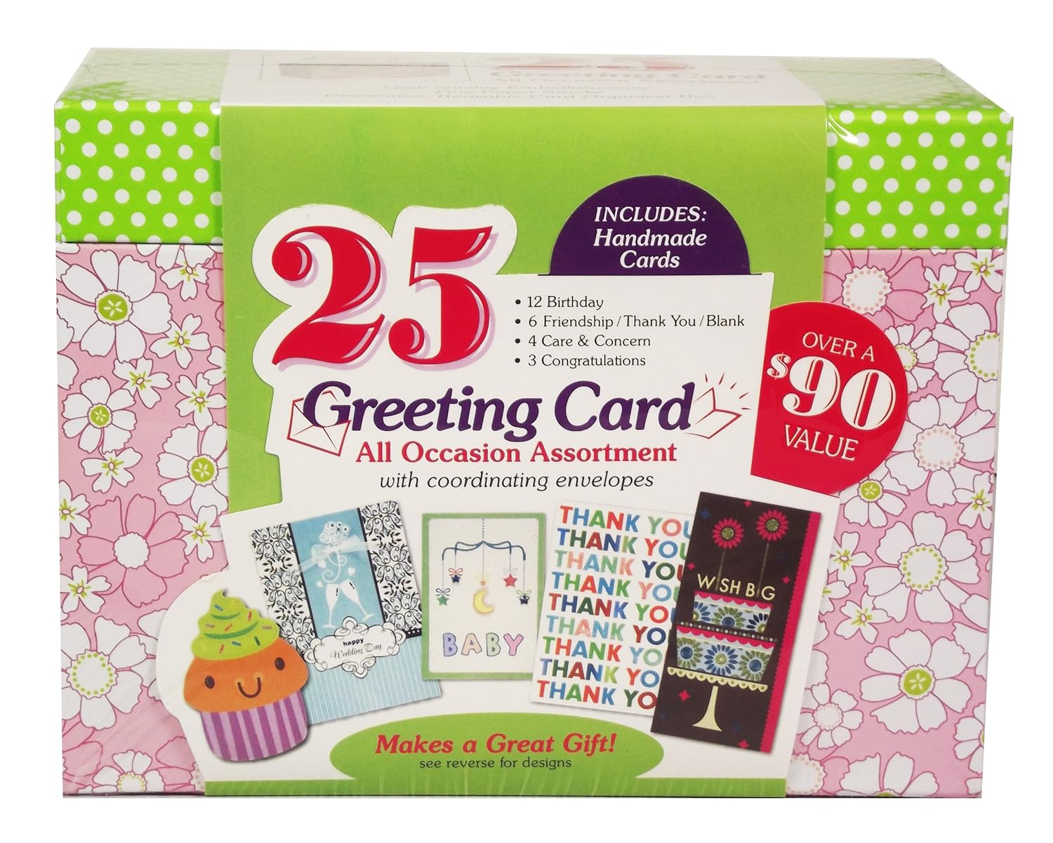 Paper Magic All Occasion Handmade Greeting Card Assortment in Keepsake